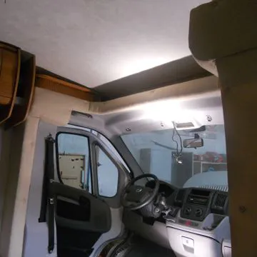 TETTO CABINA DOPO IL RPRISTINO