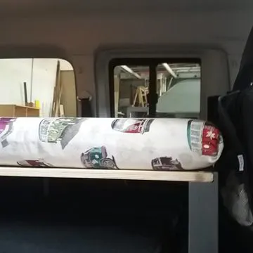 INSERIMENTO LETTO SU VW CADDY