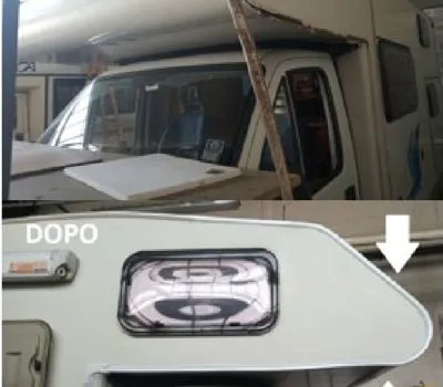 RIPRISTINO PAVIMENTO MANSARDA CAMPER
