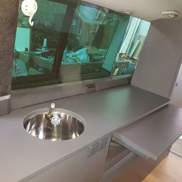 ALLESTIMENTO LIVING REALIZZATO SU VW T5