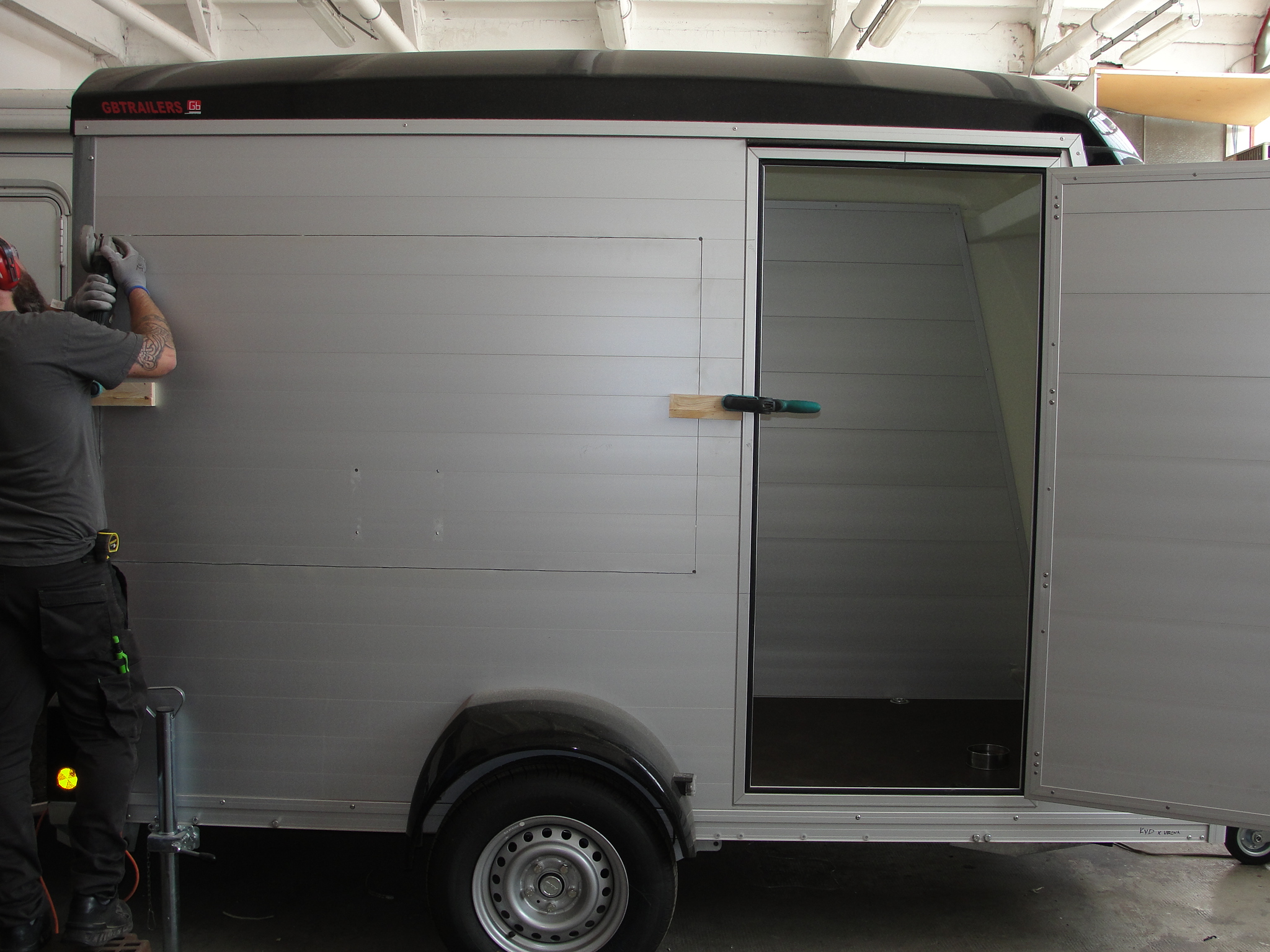 Allestimento Trailer espositivo