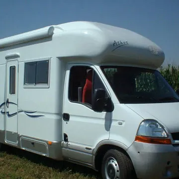 Esterno camper e caravan