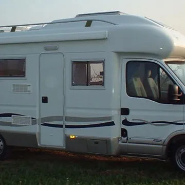 Esterno camper e caravan